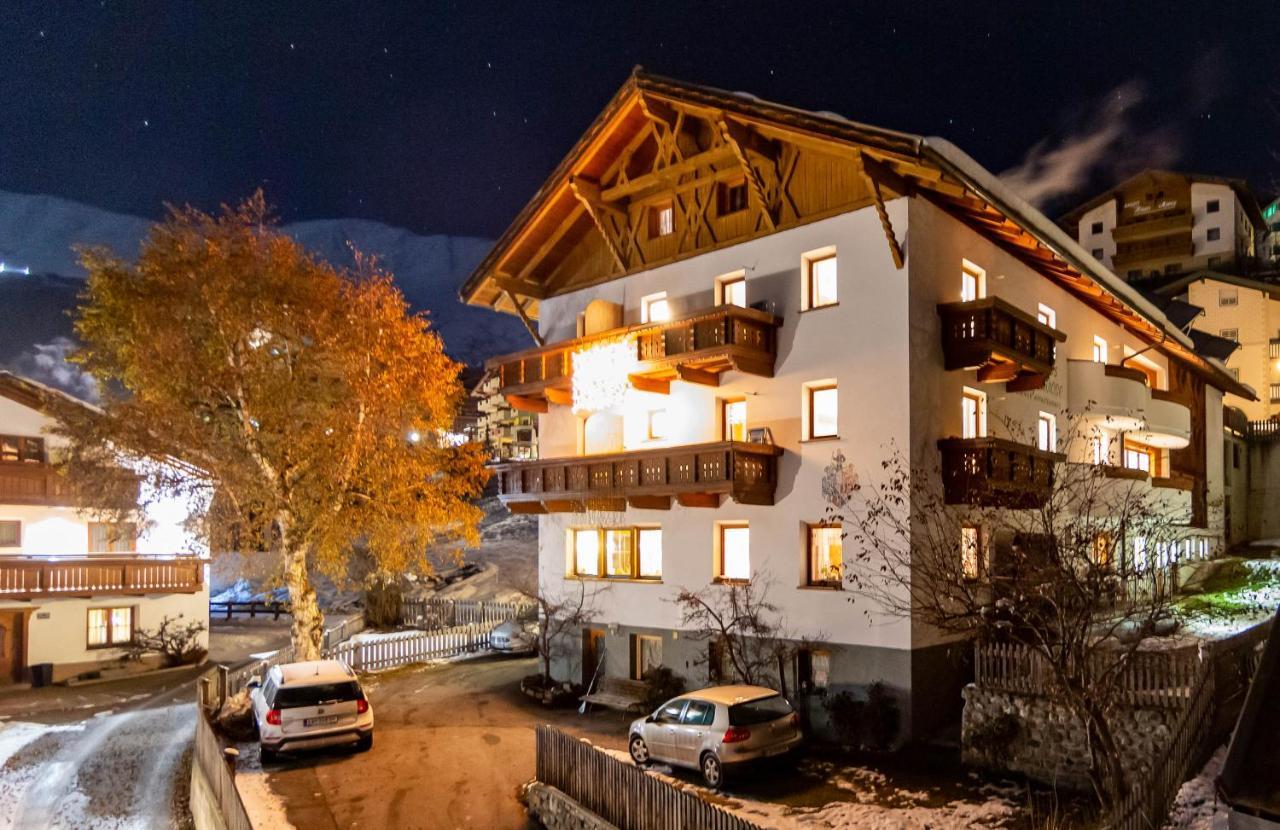 Pension Alpenrose Serfaus Esterno foto