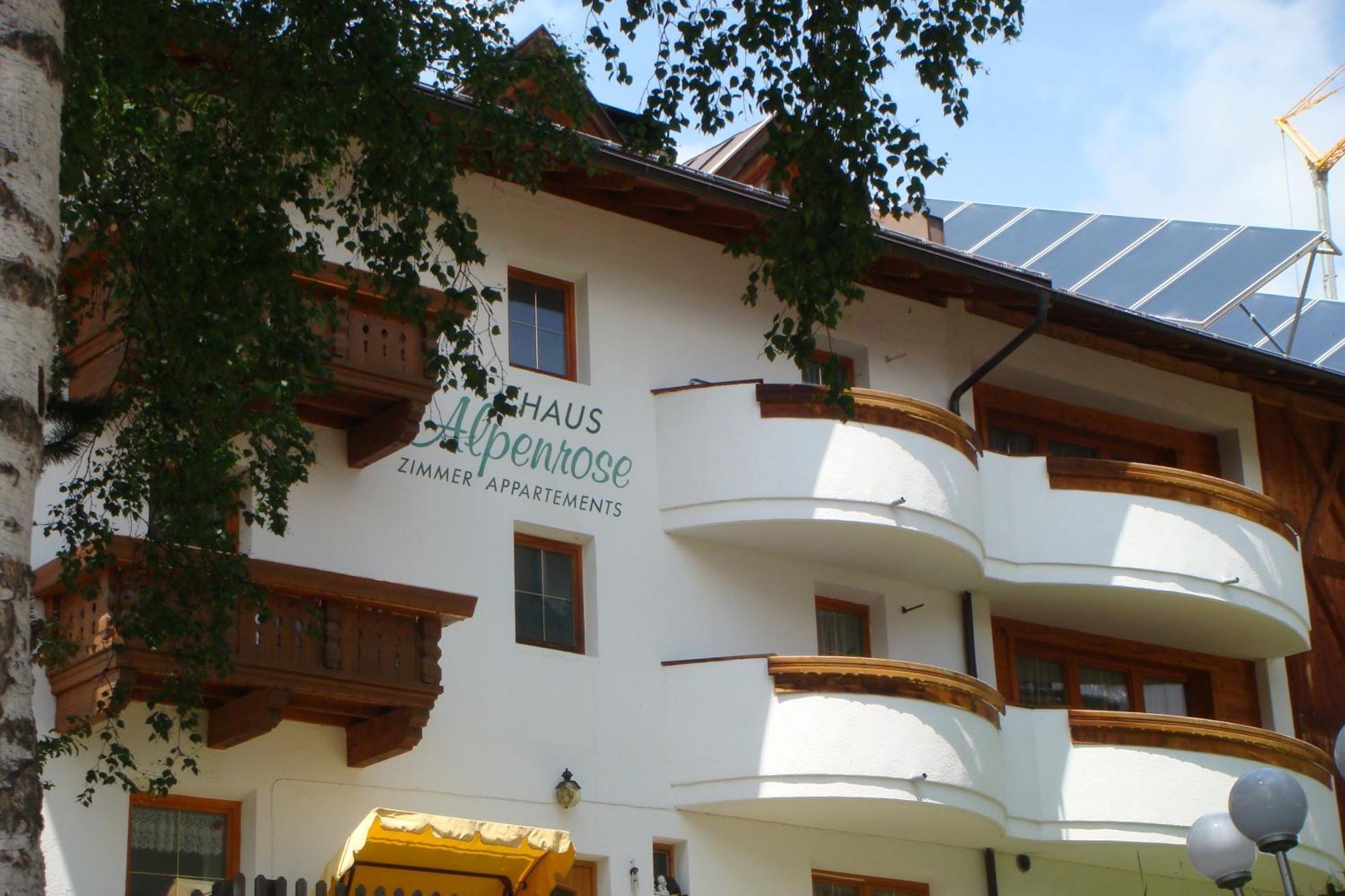 Pension Alpenrose Serfaus Esterno foto